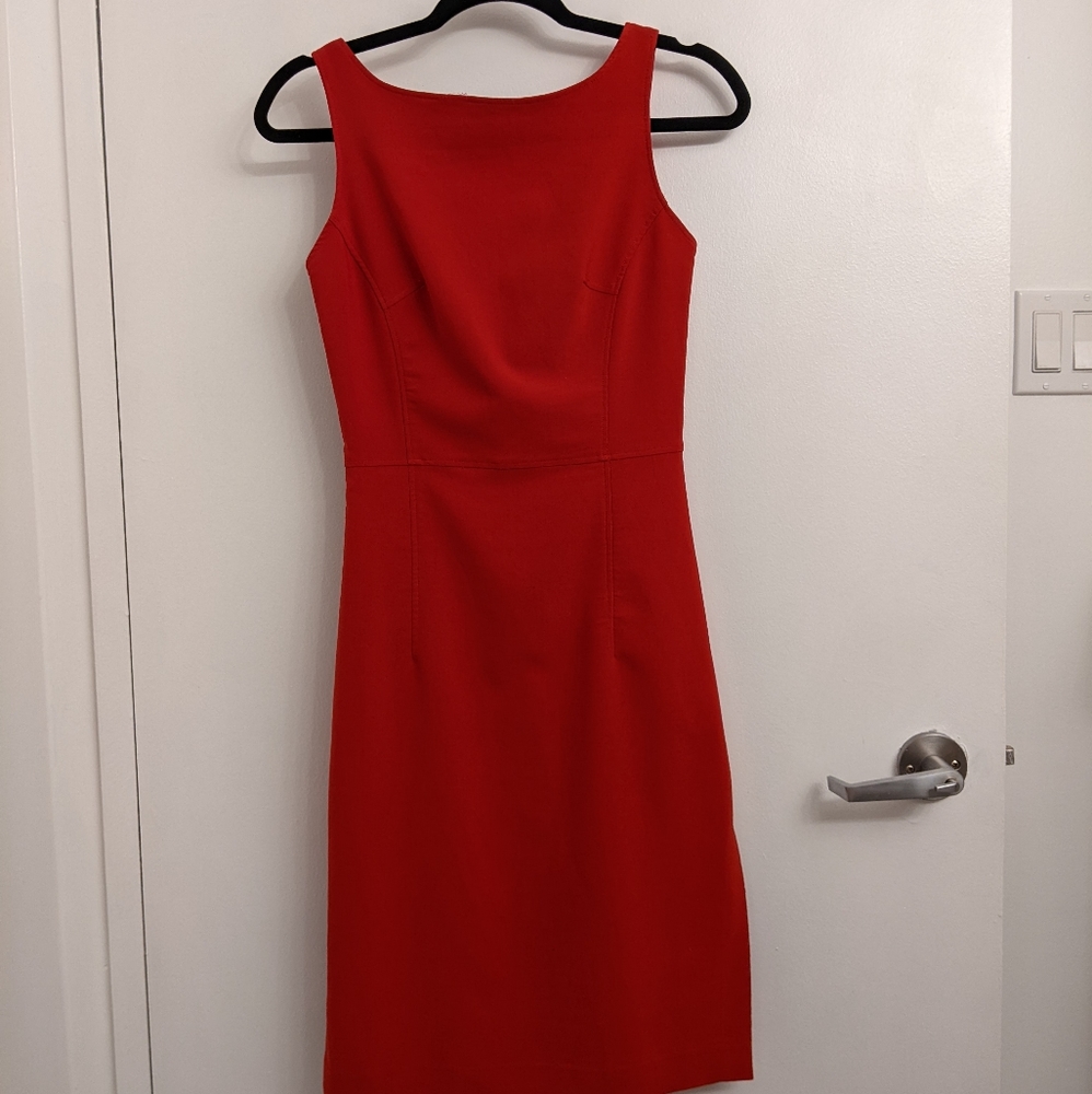 SOLD Red Wiggle Dress